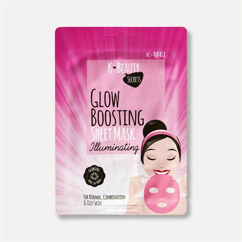 K Beauty Secrets Glow Boost Sheet Mask